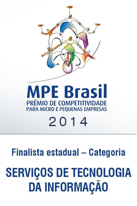 Selo MPE Brasil 2014 - Finalista - Serviços de TI 