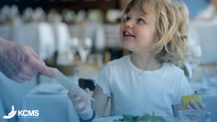 Restaurantes com cardápio infantil fidelizam os pais!